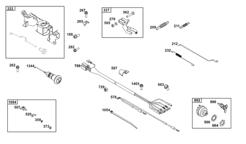 Part Location Diagram of 846767 Briggs and Stratton Harness-wiring